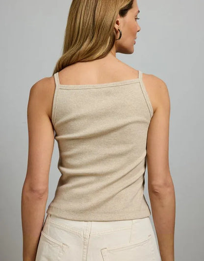 AE77 Premium Straight Neck Tank Top