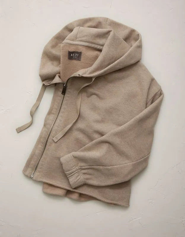 AE77 Premium Zip-Up Hoodie