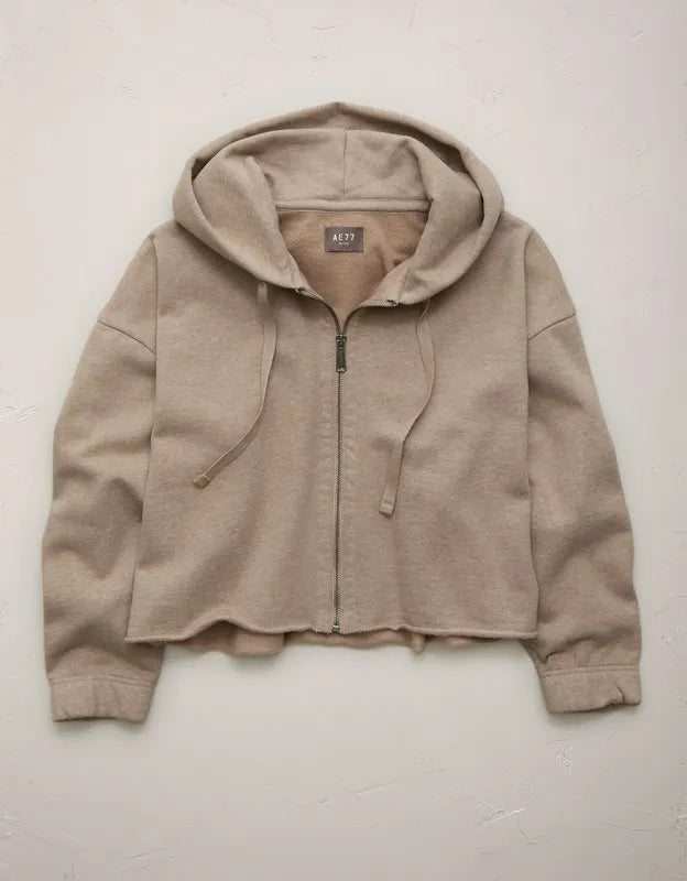 AE77 Premium Zip-Up Hoodie
