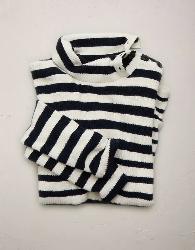 AE77 Premium Shaker Stitch Sweater