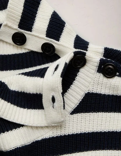 AE77 Premium Shaker Stitch Sweater