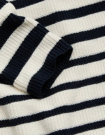 AE77 Premium Shaker Stitch Sweater