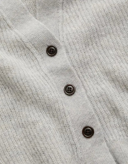 AE77 Sparkle Shaker Stitch Cardigan