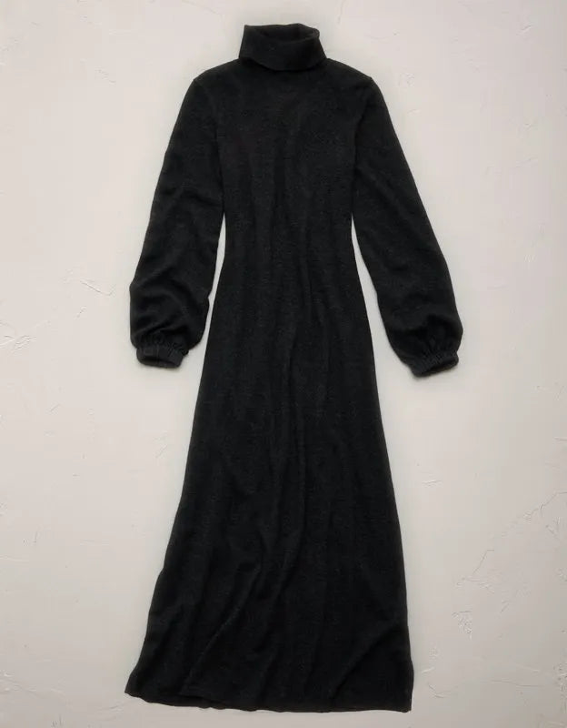AE77 Turtleneck Sweater Dress