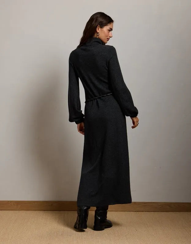 AE77 Turtleneck Sweater Dress