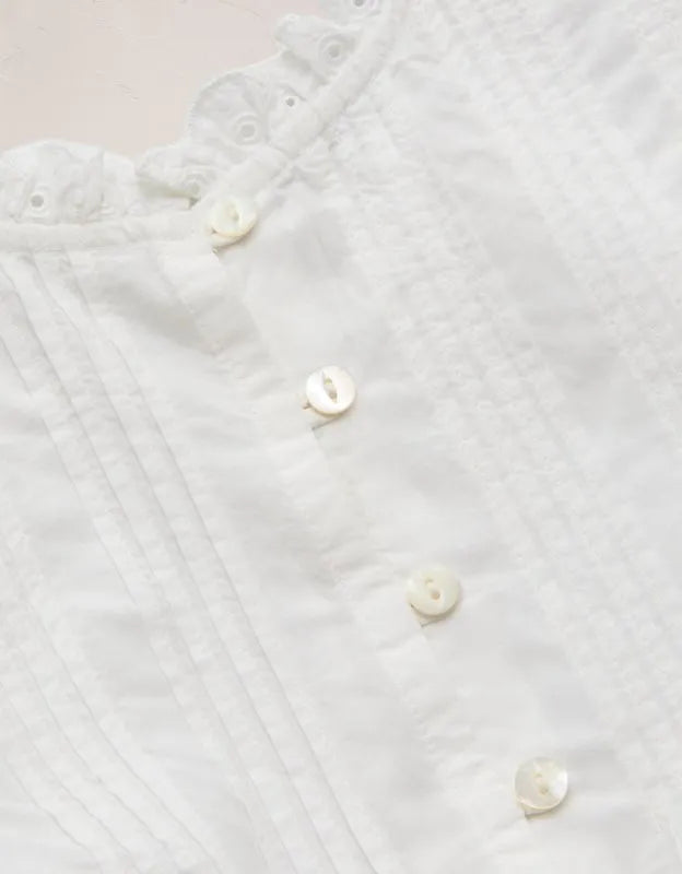 AE77 Premium Ruffled Shirt