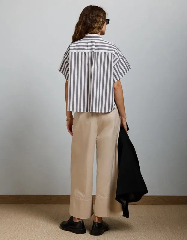 AE77 Short Sleeve Poplin Shirt
