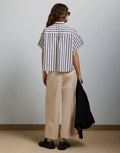AE77 Short Sleeve Poplin Shirt