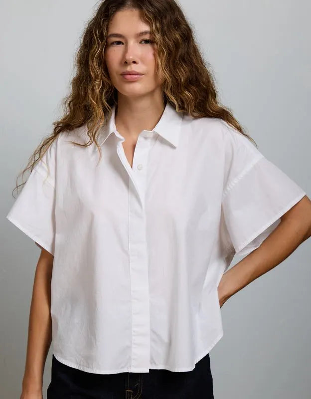 AE77 Short Sleeve Poplin Shirt
