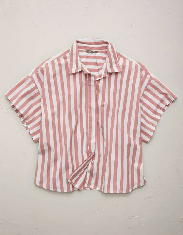 AE77 Short Sleeve Poplin Shirt