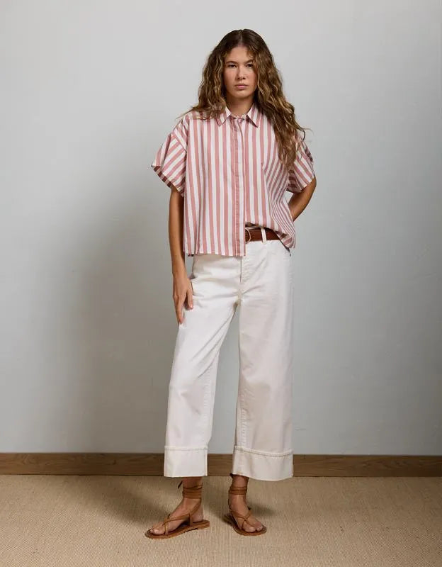 AE77 Short Sleeve Poplin Shirt