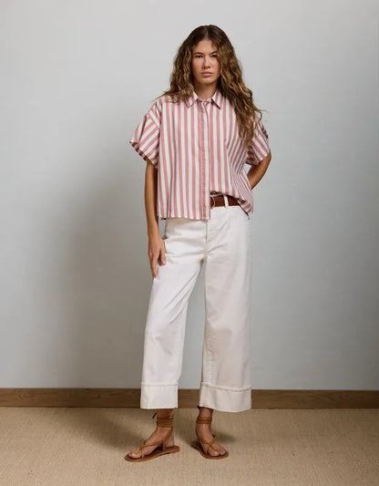 AE77 Short Sleeve Poplin Shirt