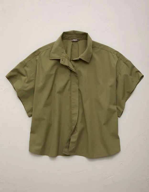 AE77 Short Sleeve Poplin Shirt