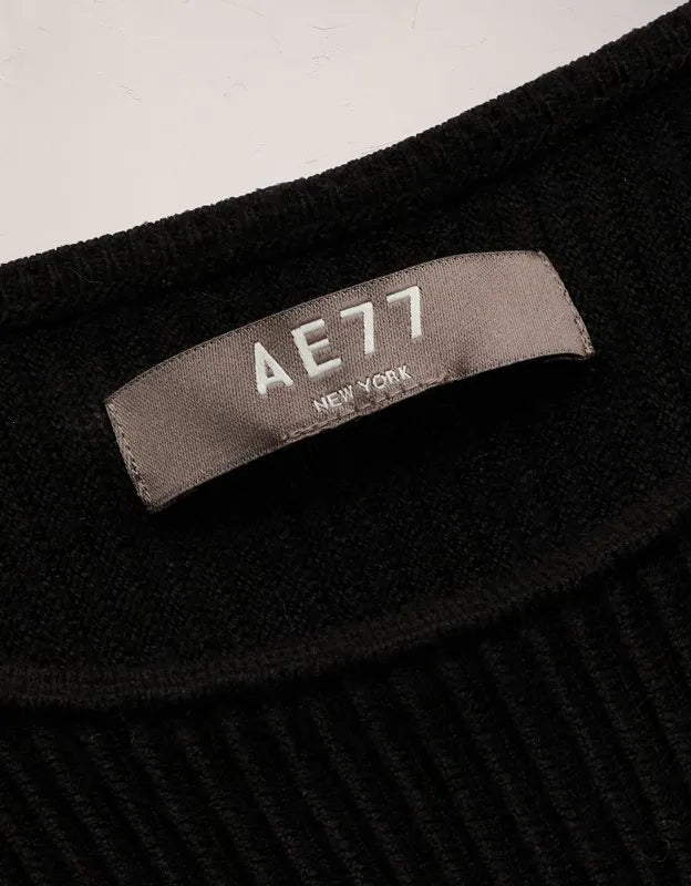 AE77 Premium Mixed Media Midi Dress