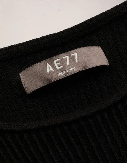 AE77 Premium Mixed Media Midi Dress
