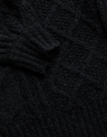 AE77 Premium Cable Sweater
