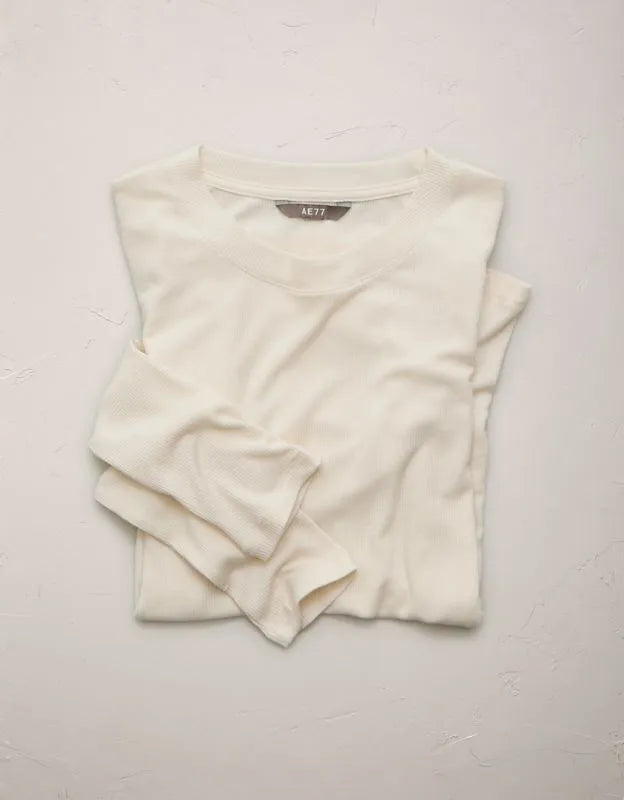 AE77 Long Sleeve Rib T-Shirt