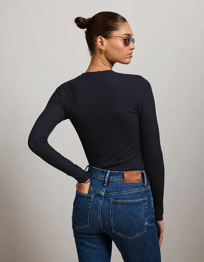 AE77 Long Sleeve Rib T-Shirt