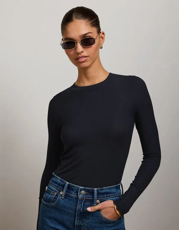 AE77 Long Sleeve Rib T-Shirt