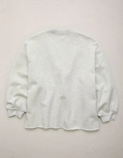 AE77 Puff Sleeve Terry Sweatshirt