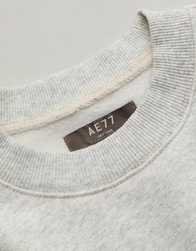 AE77 Puff Sleeve Terry Sweatshirt