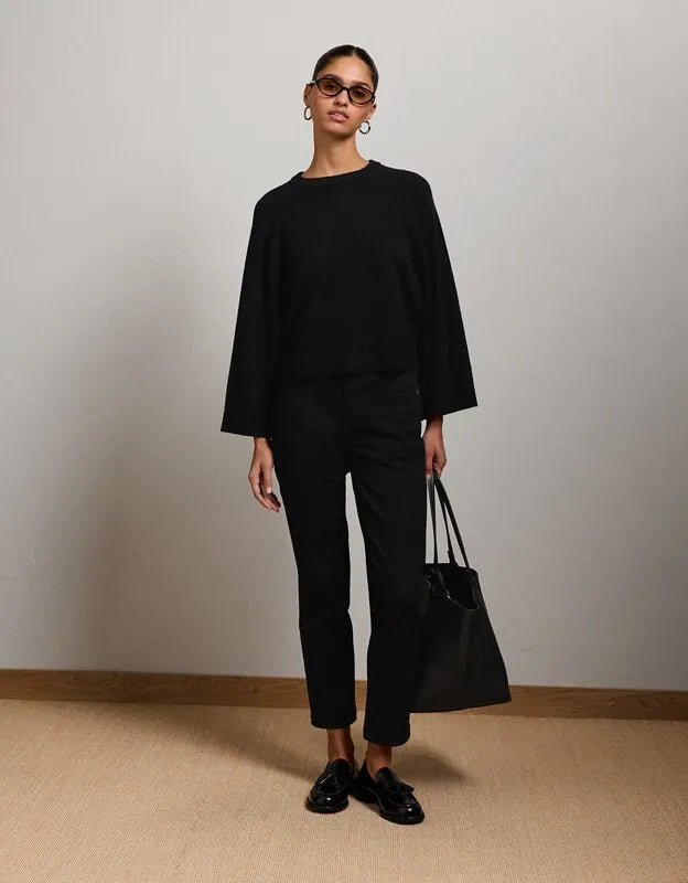 AE77 Boxy Cashmere Sweater Tee
