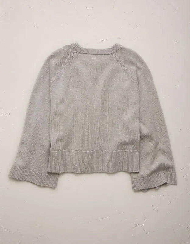 AE77 Boxy Cashmere Sweater Tee