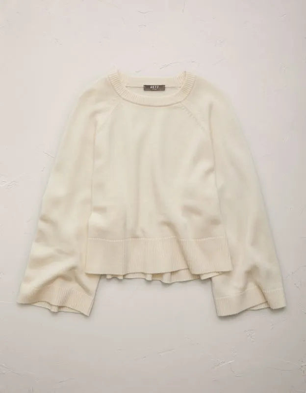 AE77 Boxy Cashmere Sweater Tee
