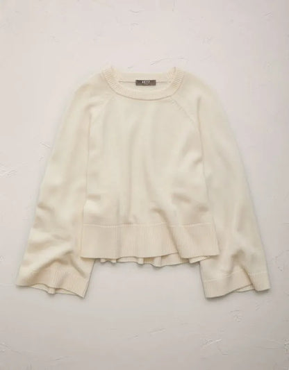 AE77 Boxy Cashmere Sweater Tee