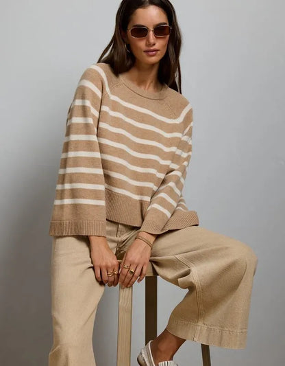 AE77 Boxy Cashmere Sweater Tee