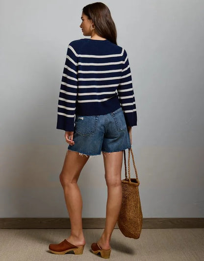 AE77 Boxy Cashmere Sweater Tee