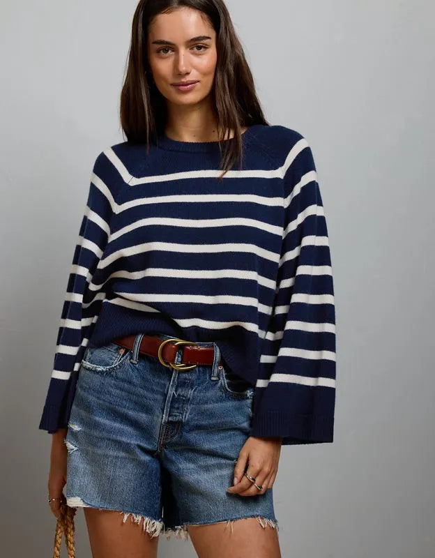 AE77 Boxy Cashmere Sweater Tee