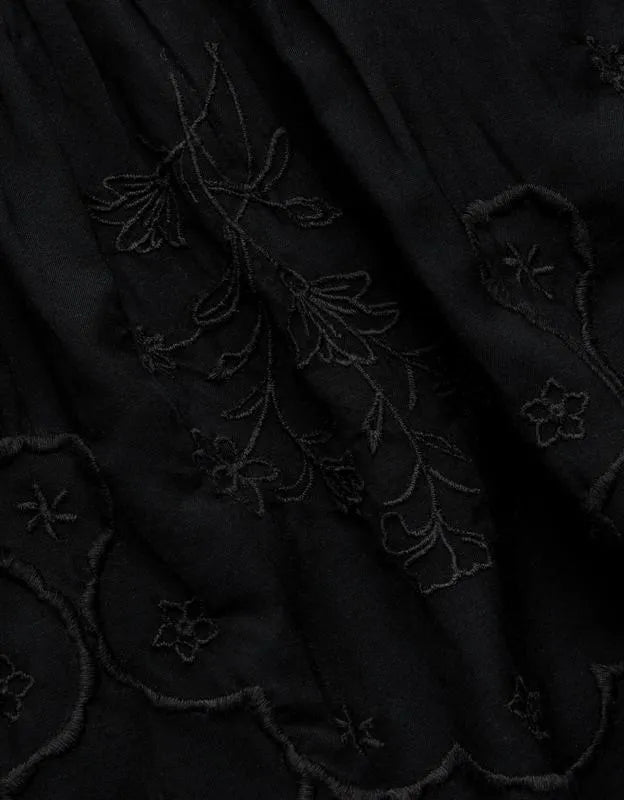 AE77 Embroidered Voile T-Shirt