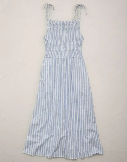 AE77 Ruched Midi Dress