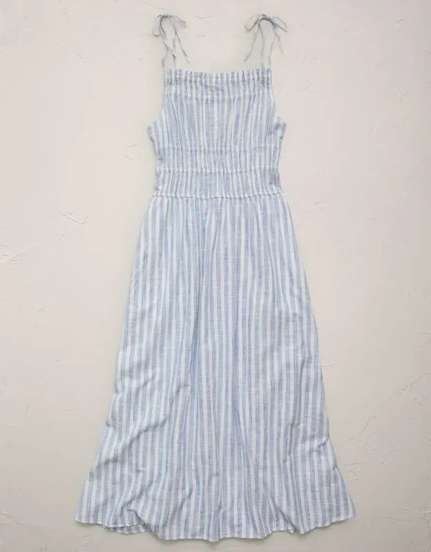 AE77 Ruched Midi Dress