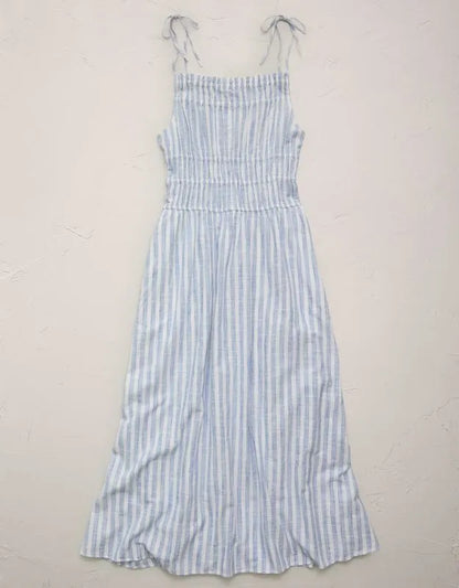 AE77 Ruched Midi Dress