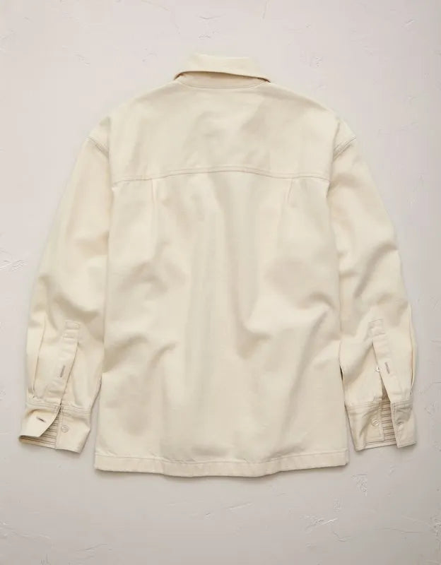 AE77 Denim Shacket