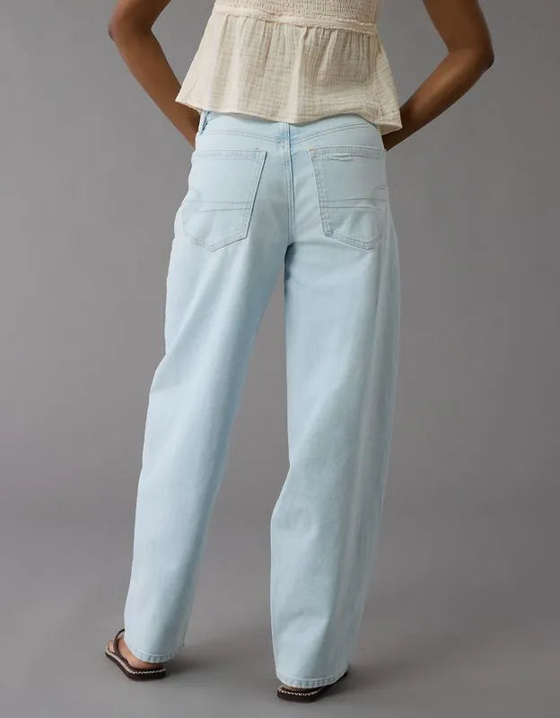 AE Strigid Low-Rise Baggy Barrel Jean