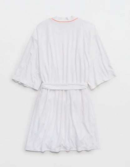 Aerie Real Hot Terry Piping Robe