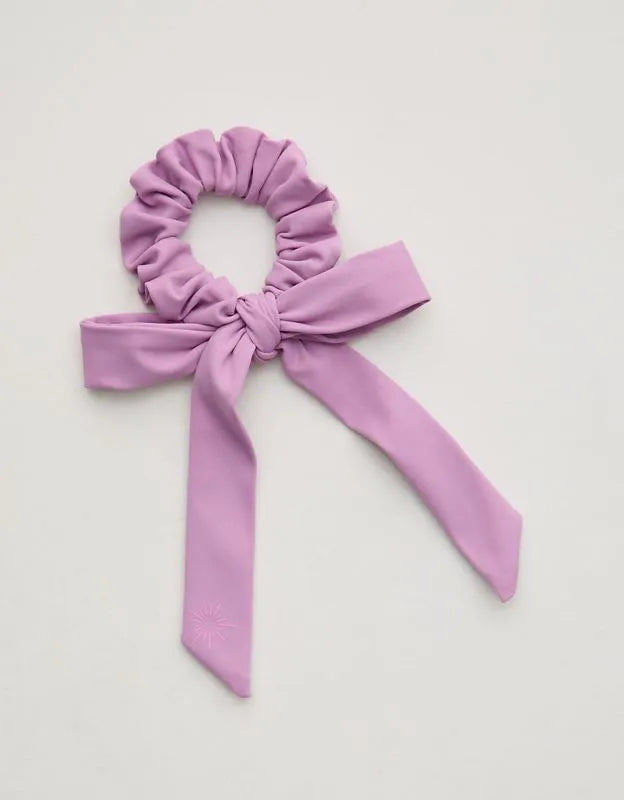 OFFLINE By Aerie Real Me Bow Scrunchie