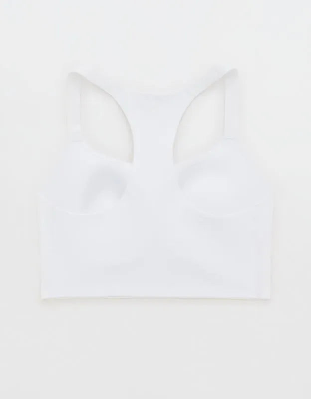 OFFLINE By Aerie Real Me Hold Up! Racerback Sports Bra