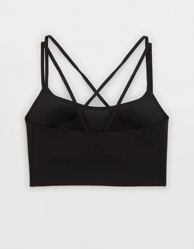 OFFLINE By Aerie Real Me XTRA Hold Up! Strappy Sports Bra