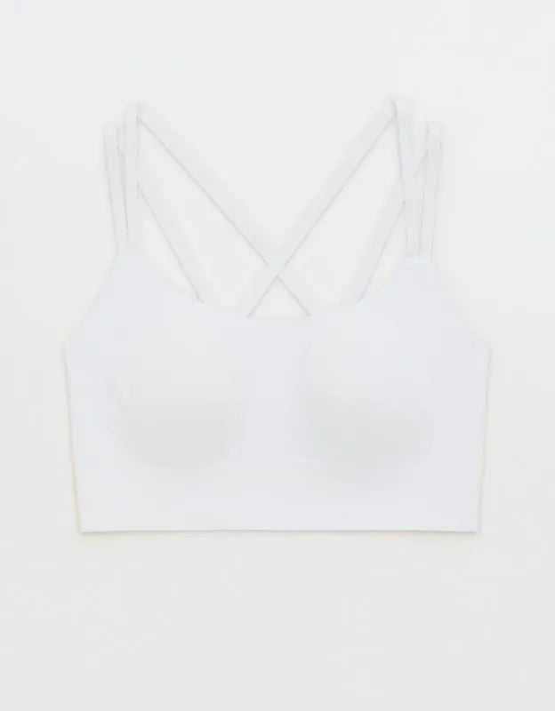 OFFLINE By Aerie Real Me XTRA Hold Up! Strappy Sports Bra