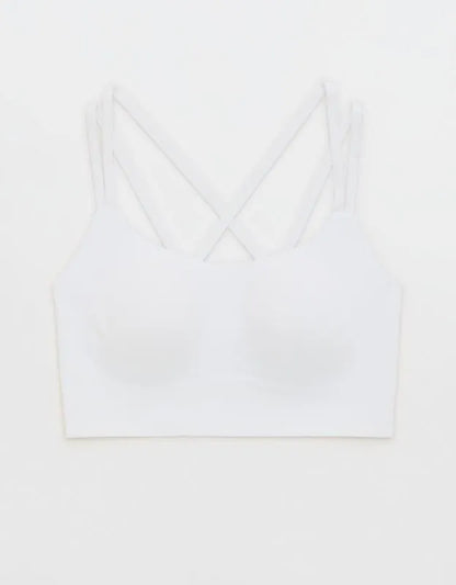 OFFLINE By Aerie Real Me XTRA Hold Up! Strappy Sports Bra
