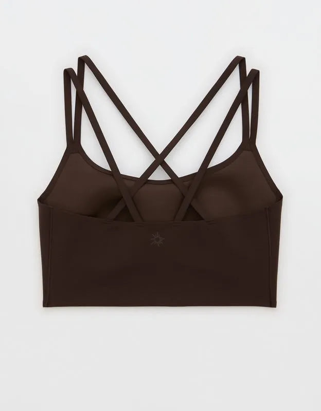 OFFLINE By Aerie Real Me XTRA Hold Up! Strappy Sports Bra