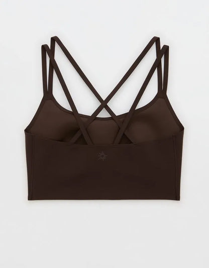 OFFLINE By Aerie Real Me XTRA Hold Up! Strappy Sports Bra