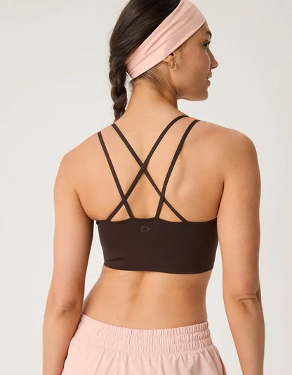 OFFLINE By Aerie Real Me XTRA Hold Up! Strappy Sports Bra