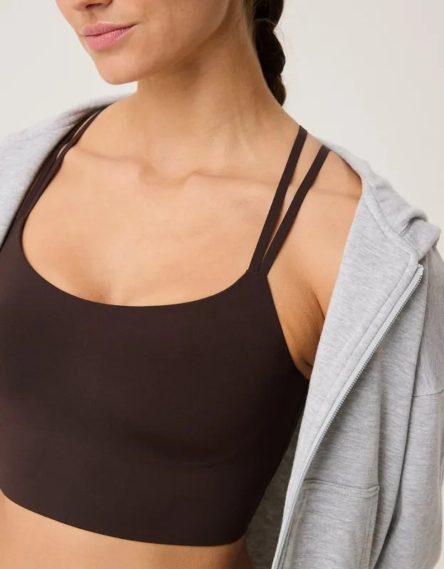 OFFLINE By Aerie Real Me XTRA Hold Up! Strappy Sports Bra