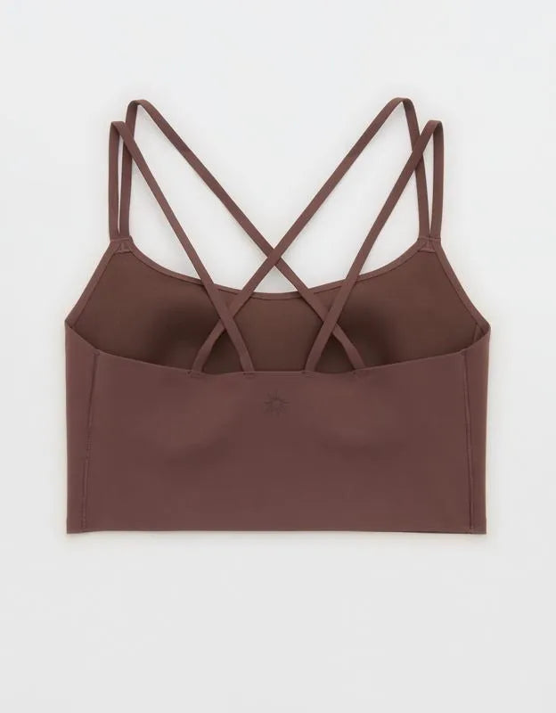 OFFLINE By Aerie Real Me XTRA Hold Up! Strappy Sports Bra