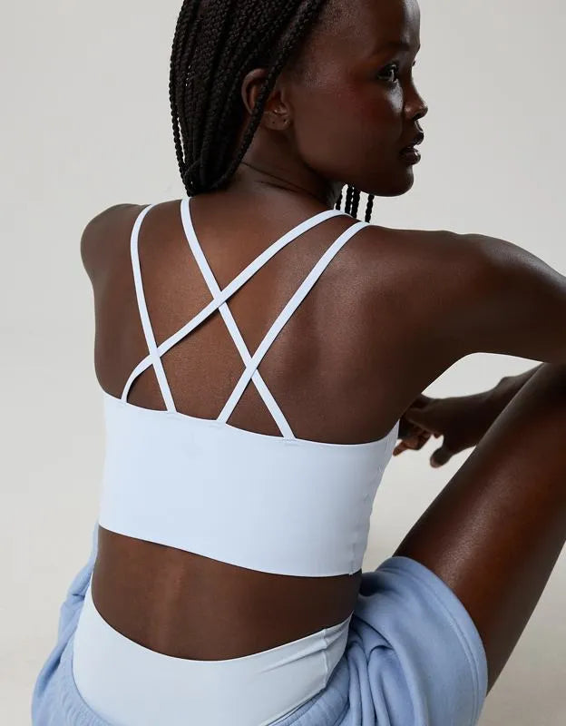 OFFLINE By Aerie Real Me XTRA Hold Up! Strappy Sports Bra